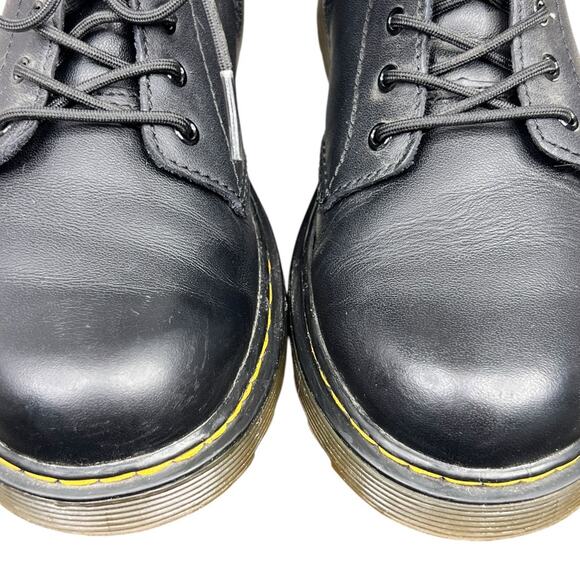 Dr. Martens Unisex 1460 J Black Leather Combat Boots Size M 4 W 5 - Picture 8 of 11